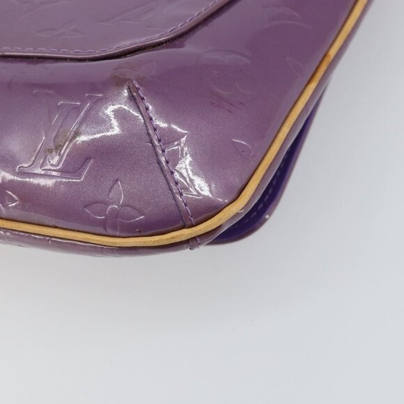 Authentic LOUIS VUITTON Monogram Vernis Thompson Street Bag Viole M91095 LV - Picture 4 of 16